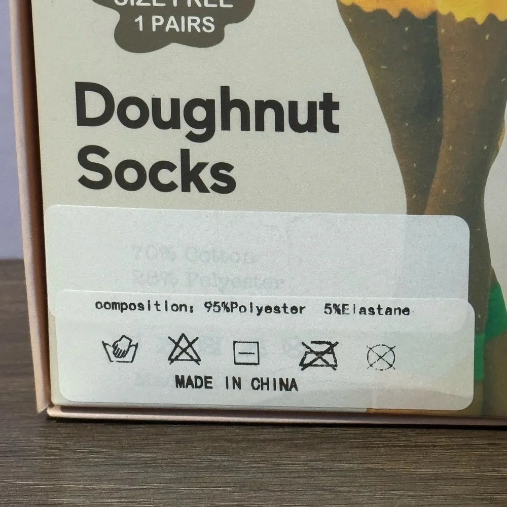 Novelty Doughnut socks